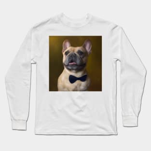 Gentleman Frenchie Long Sleeve T-Shirt